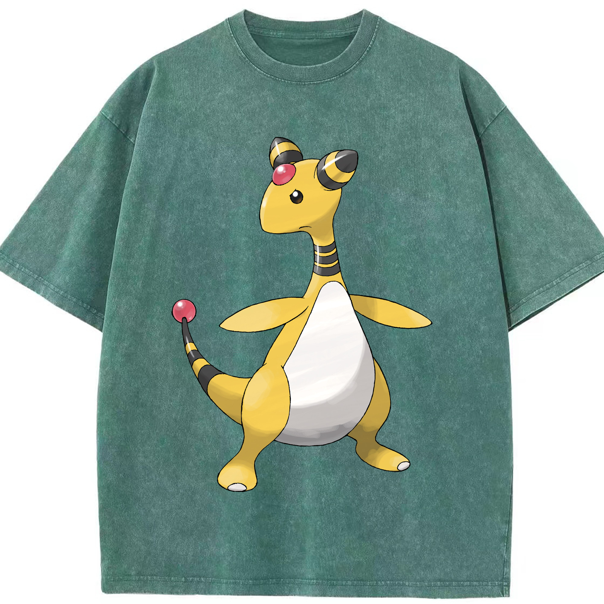 （画像用） ポケットモンスター Pokémon 綿100% ヴィンテージ風 半袖Tシャツ（フロントプリント）
